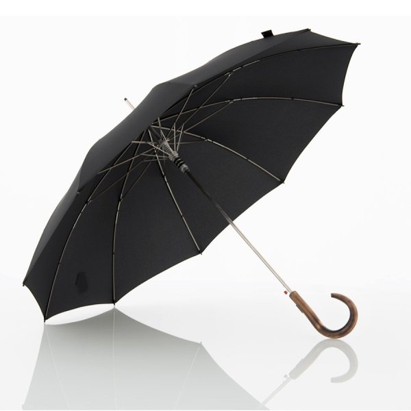 Зонт-трость Knirps полуавтомат S.770 Long Automatic BLACK 96 5771 1000. Интернет магазин Гранд Багаж  Зонт-трость Knirps полуавтомат S.770 Long Automatic BLACK 96 5771 1000. Интернет магазин Гранд Багаж