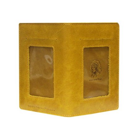 Обложка для автодокументов Apache ОВ-4-А/желт. Интернет магазин Гранд Багаж 