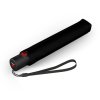 Зонт Knirps автомат U.200 Ultra Light Medium Duomatic BLACK WITH ROSE COATING INSIDE UV PROTECTION HEATSHIELD 95 2200 1009. Интернет магазин Гранд Багаж 