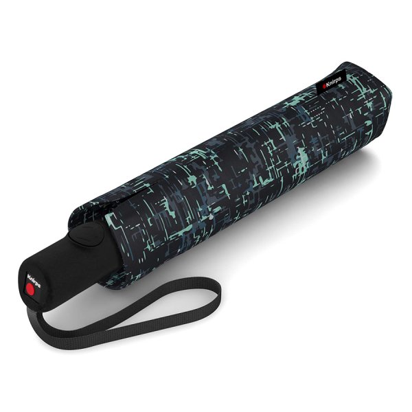 Зонт Knirps автомат Re³ Duomatic STRUCTURE MINT WITH BLACK HANDLE 95 6200 86844. Интернет магазин Гранд Багаж 