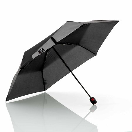 Зонт Knirps автомат MINI Duomatic REFLECTIVE BLACK 95 8100 7156. Интернет магазин Гранд Багаж 