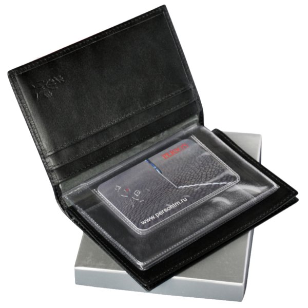 Обложка для автодокументов и паспорта Person ОВ-4/черн. Интернет магазин Гранд Багаж 