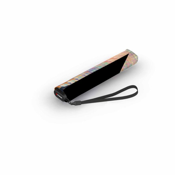 Зонт Knirps механический US.050 ultra light slim manual STREETSTYLE WITH BLACK HEAT SHIELD 95 0050 89162. Интернет магазин Гранд Багаж 