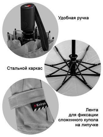 Зонт Knirps автомат A.200 medium duomatic VIPER GOLD 95 7201 8926. Интернет магазин Гранд Багаж 