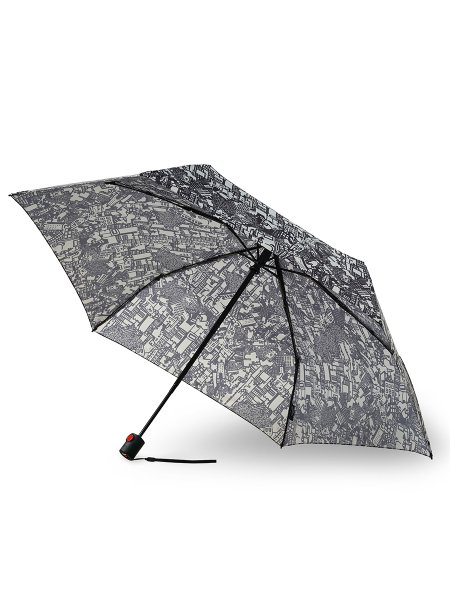 Зонт Knirps автомат U.200 Ultra Light Medium Duomatic STORY BLACK 95 2200 8814. Интернет магазин Гранд Багаж 