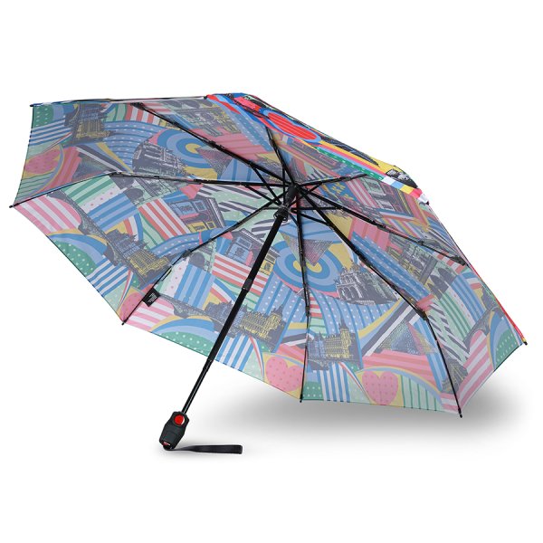 Зонт Knirps автомат T.200 Medium Duomatic PARIS POP 95 3201 8667. Интернет магазин Гранд Багаж 