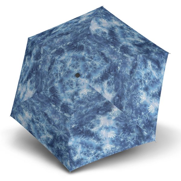 Зонт Knirps механический US.050 Ultra Light Slim Manual PAISLEY WITH BLACK COATING 95 0050 88502. Интернет магазин Гранд Багаж 