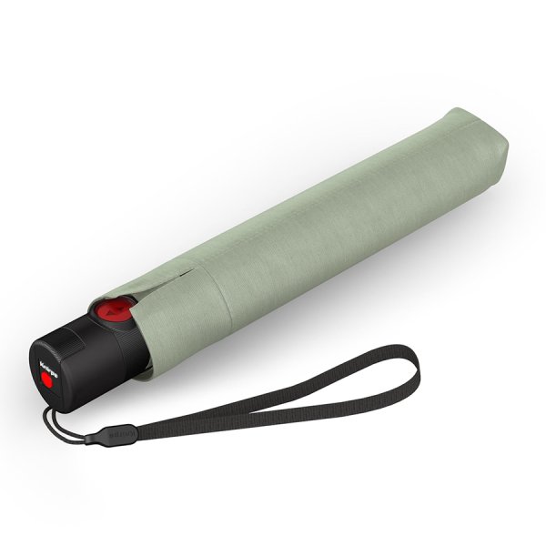 Зонт Knirps автомат U.200 Ultra Light Medium Duomatic WASABI WITH BLACK COATING 95 2200 86832. Интернет магазин Гранд Багаж 