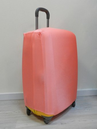 Чехол для чемодана на 4-х колесах (розовый) extracase